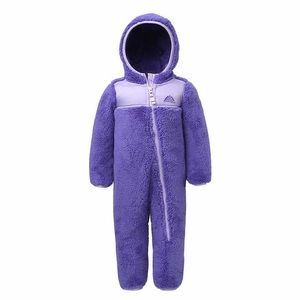 Snozu Infant Fleece Suit Purple size 18-24 months